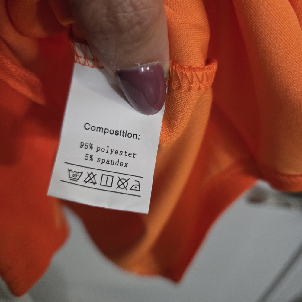 EKaliy Vibrant Orange Top - Picture 5 of 10